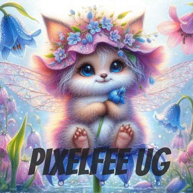 Pixelfee Diamond Painting Cutie von Sandrietta_ai