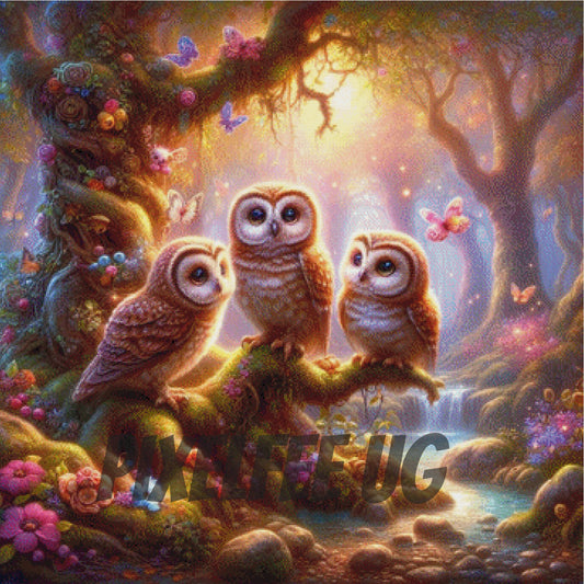 Pixelfee Diamond Painting Sweet Meeting von Pears