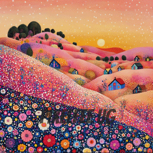 Pixelfee Diamond Painting SummerField #3 von NeikaDesigns