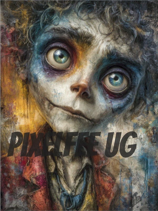 Pixelfee Diamond Painting streetart boy von Kreativköter