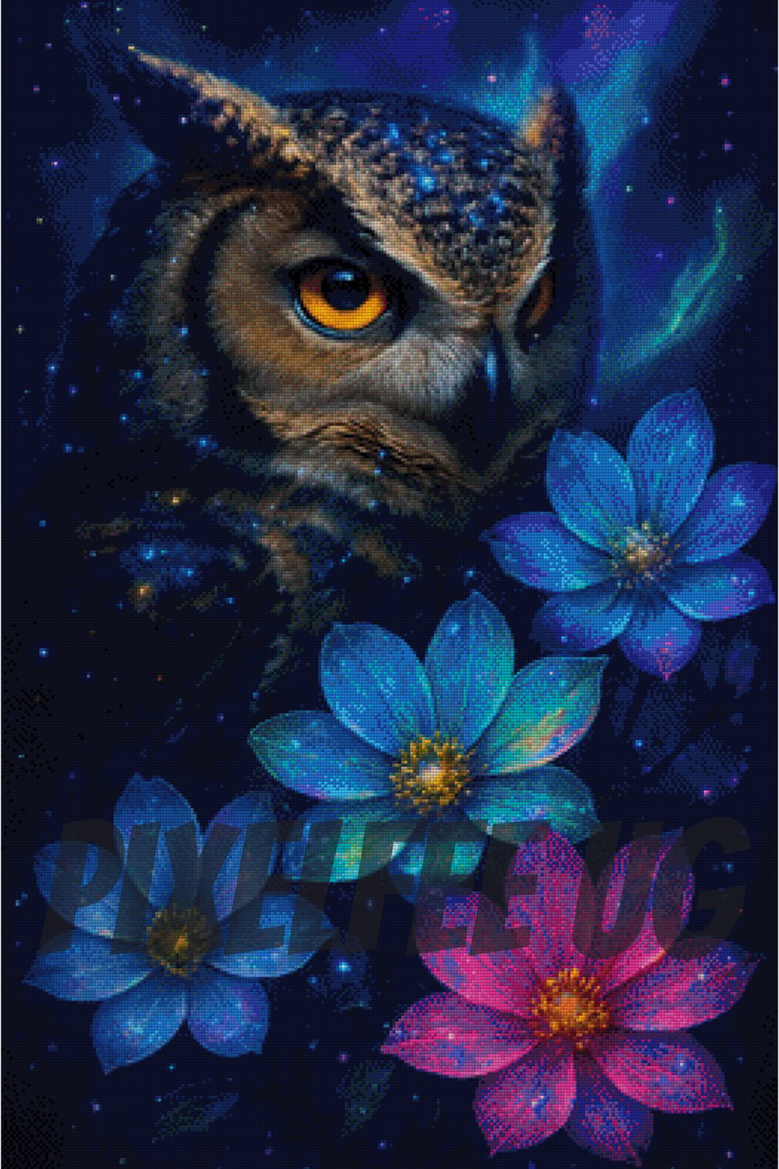 Pixelfee Diamond Painting Wächter der Nacht #2 von ArtRosa