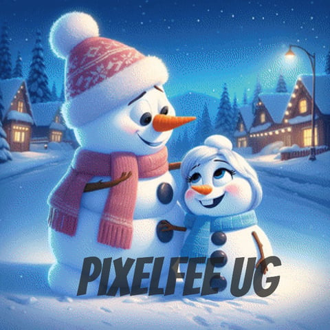 Pixelfee Diamond Painting Winter Romance von Pears