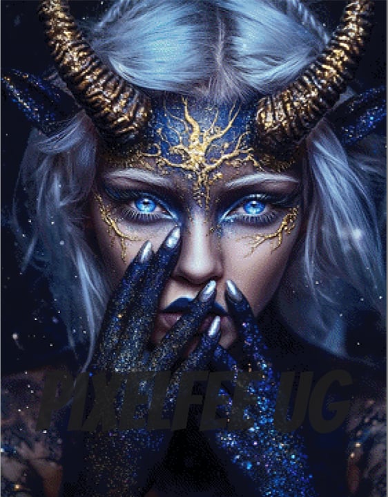 Pixelfee Diamond Painting Mazekeen von Sandrietta_ai