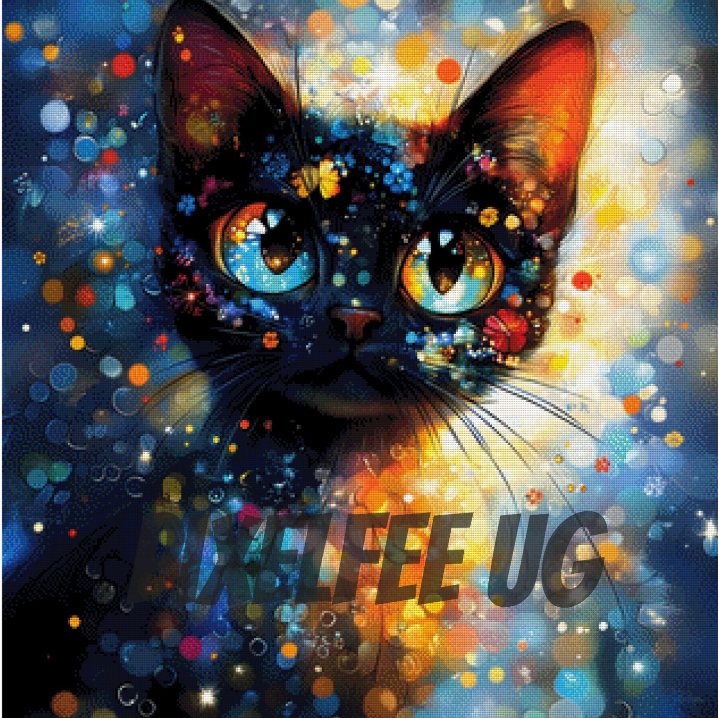 Pixelfee Diamond Painting Galaxy Eyes von nadaya_illustration_jp