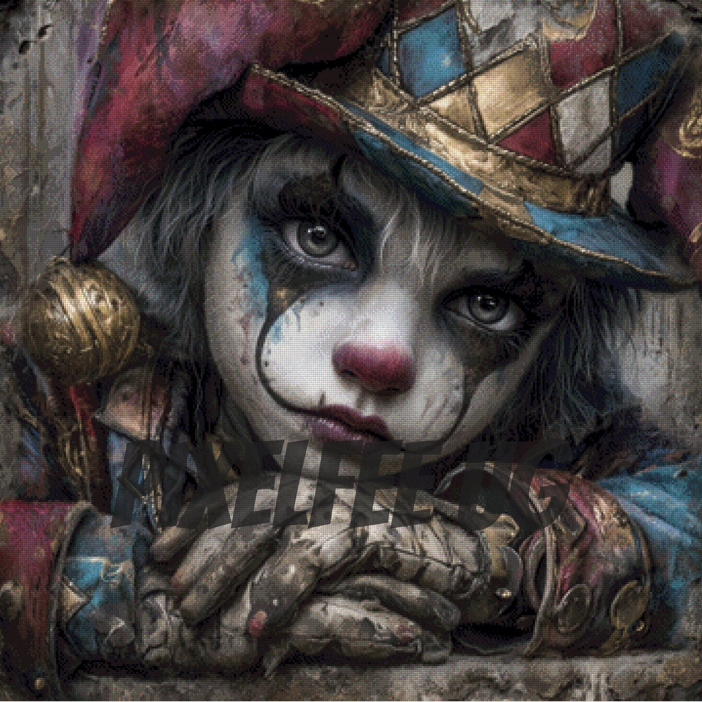 Pixelfee Diamond Painting Little Joker von Lexxa