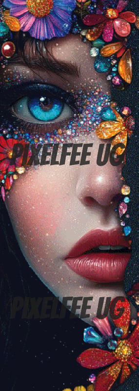 Pixelfee Diamond Painting Milli von Kreativköter