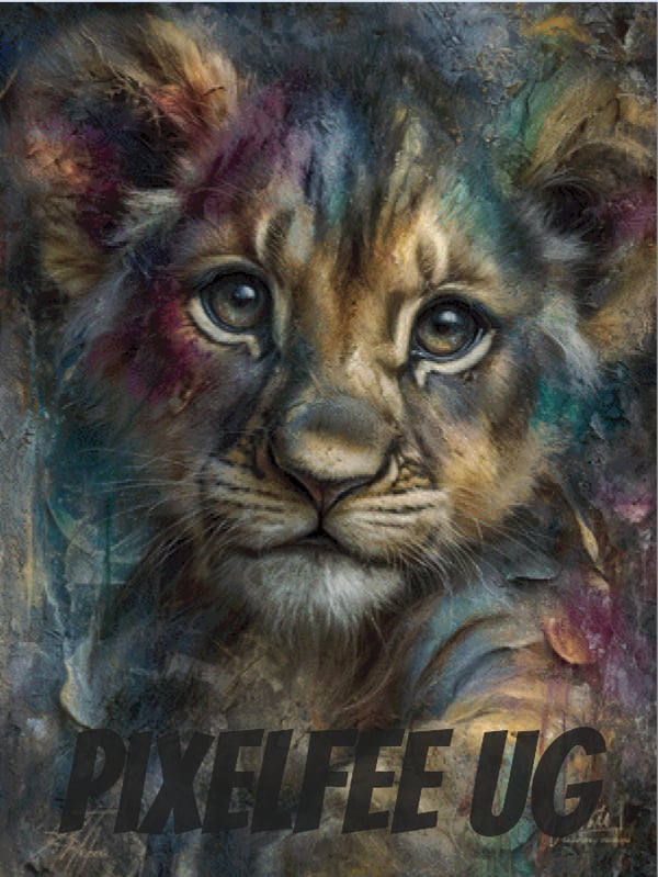 Pixelfee Diamond Painting BavonLion #1 von Kreativköter