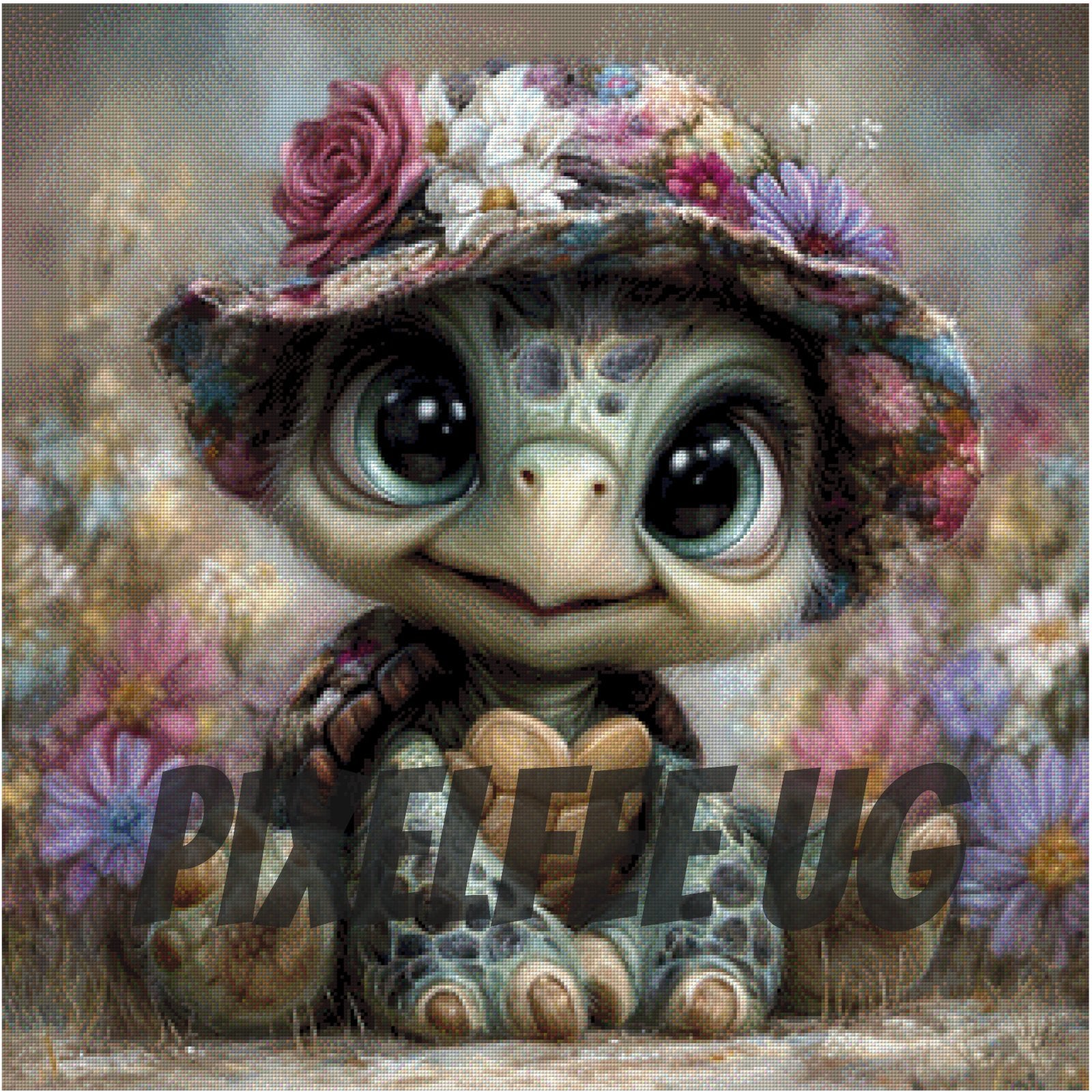 Pixelfee Diamond Painting Schildi von Lexxa