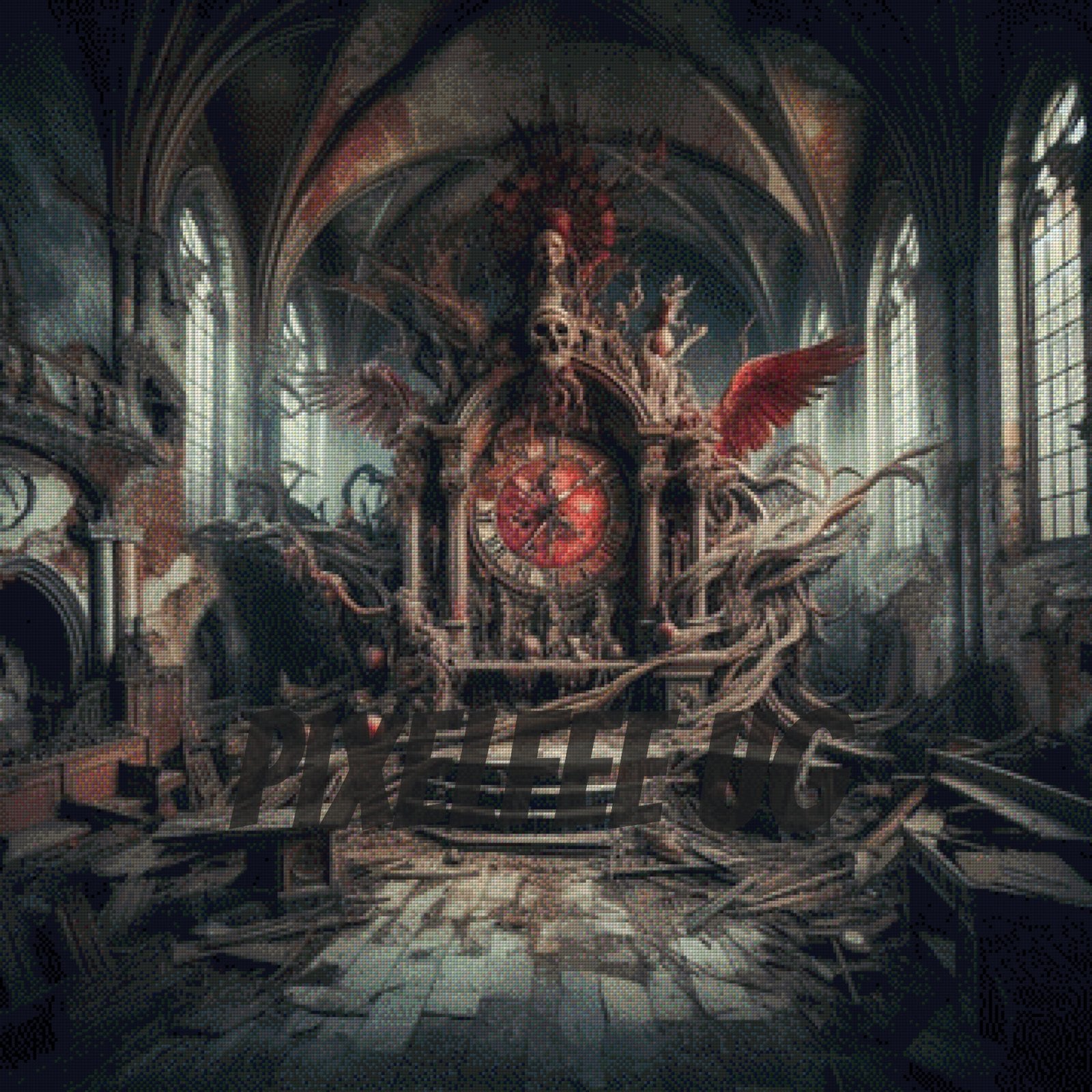 Pixelfee Diamond Painting Lost Cathedral von Pears