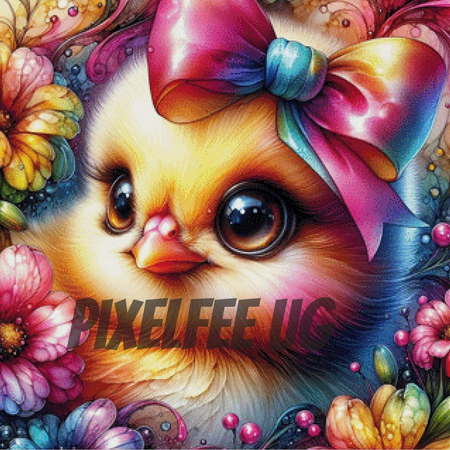 Pixelfee Diamond Painting Tweety von Tante Tati