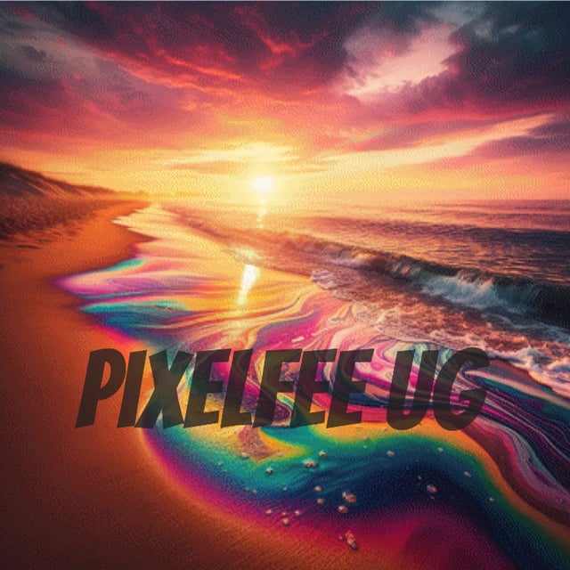 Pixelfee Diamond Painting Iridescent Sunset von Pears