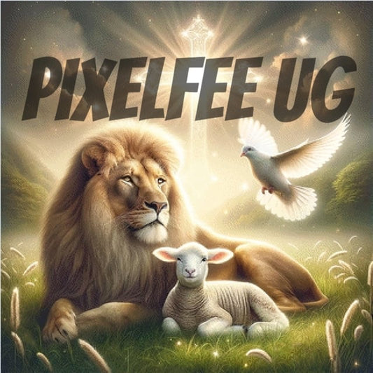 Pixelfee Diamond Painting Peaceful von Sandrietta_ai