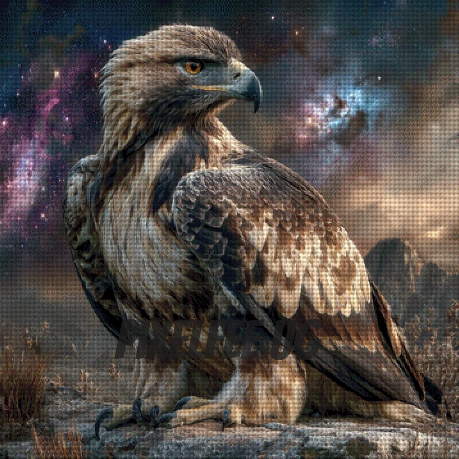 Pixelfee Diamond Painting Eagle von Lexxa