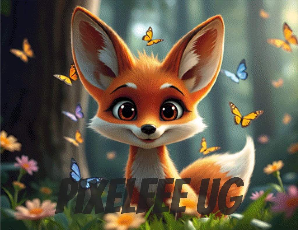 Pixelfee Diamond Painting Foxy von Pears