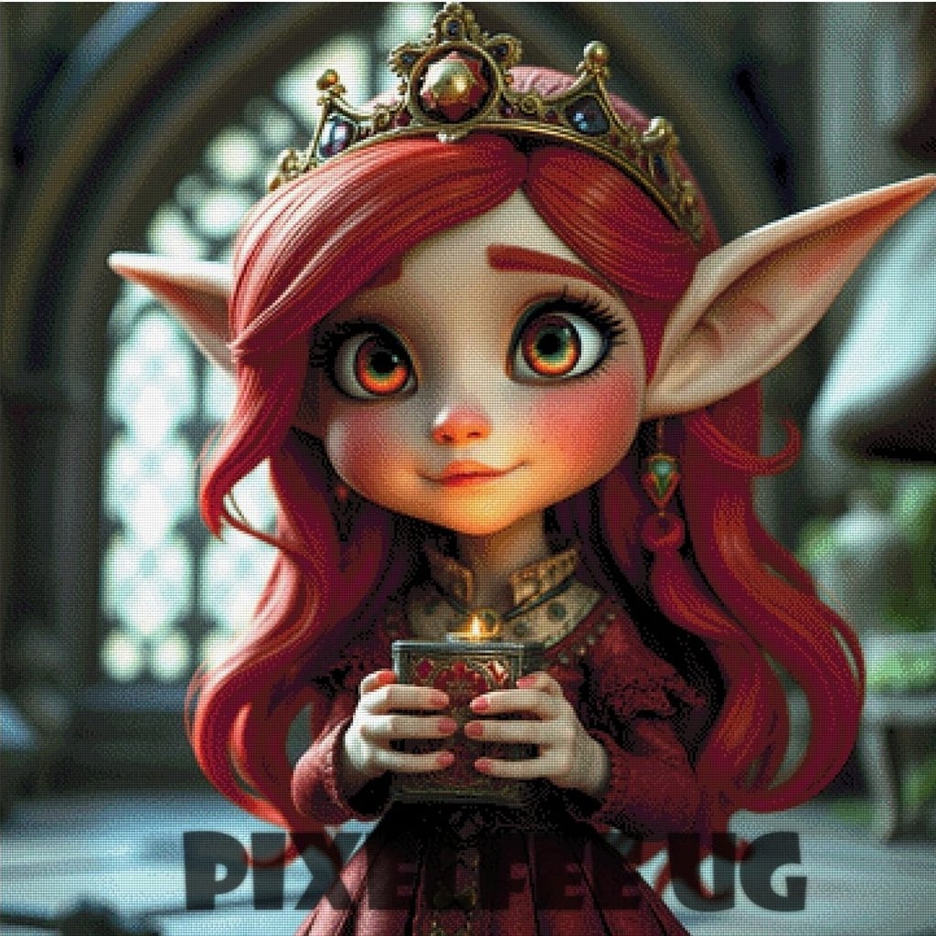 Pixelfee Diamond Painting Esmeralda von Pears