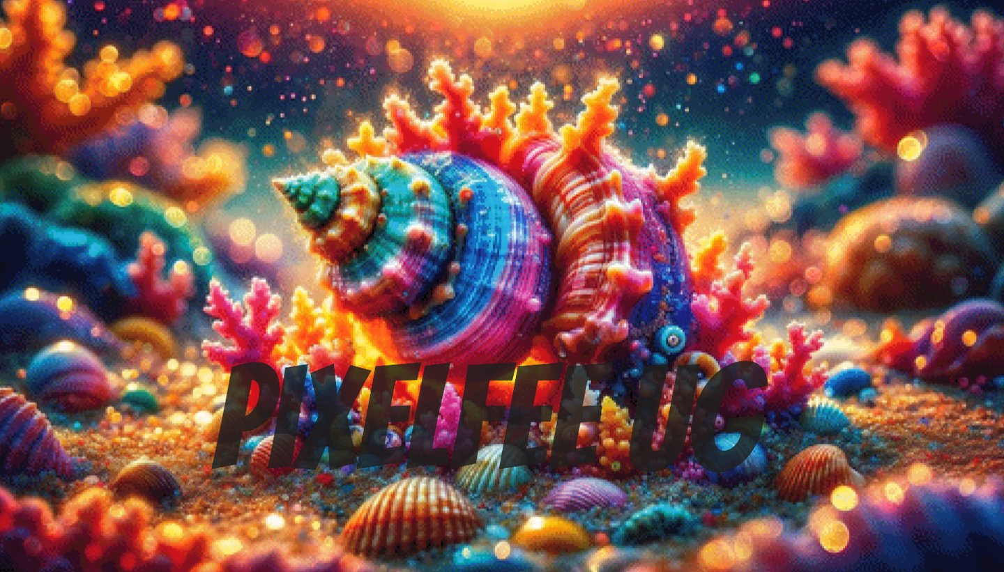 Pixelfee Diamond Painting Unterwasser Schönheit von Tante Tati