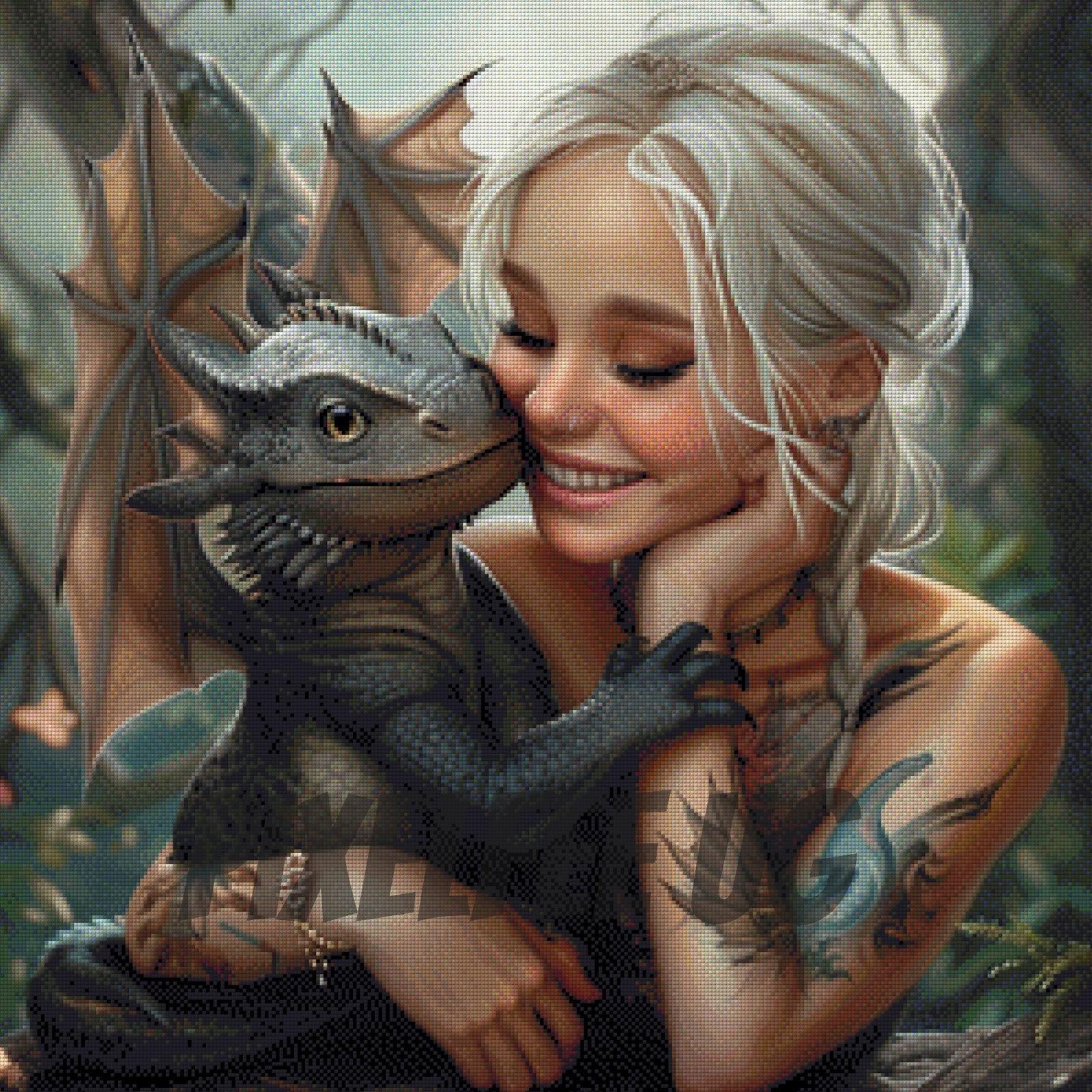 Pixelfee Diamond Painting DragonLove von ArtRosa