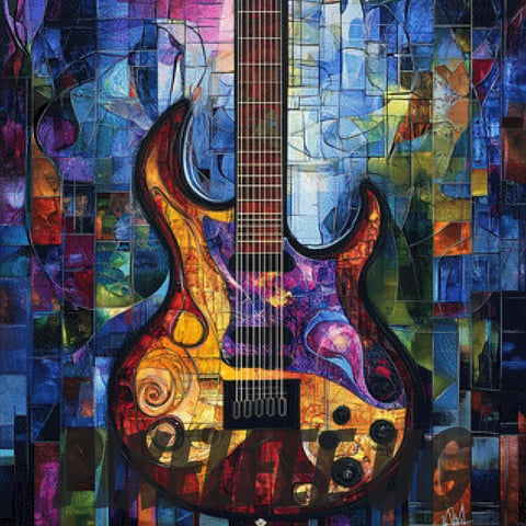 Pixelfee Diamond Painting Musikalische Fantasien von Kreativköter