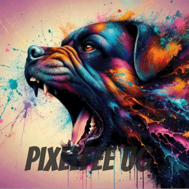 Pixelfee Diamond Painting Go away von Pears