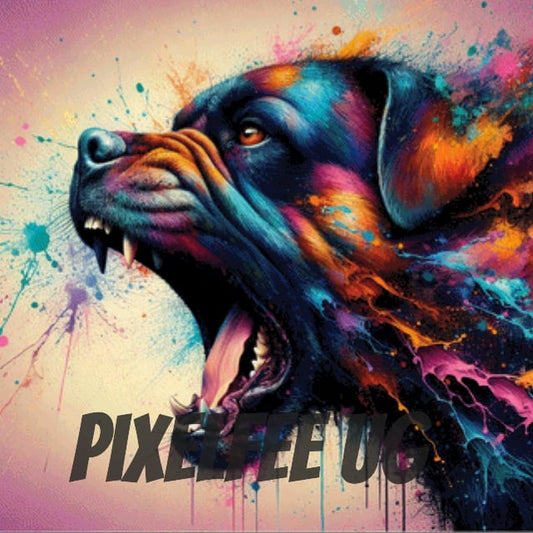 Pixelfee Diamond Painting Go away von Pears