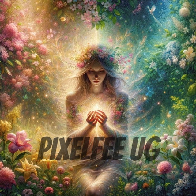 Pixelfee Diamond Painting Lights von Sandrietta_ai