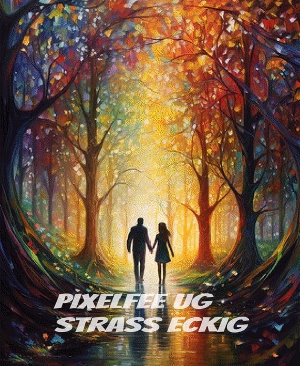 Pixelfee Diamond Painting Date Walk von Sandrietta_ai