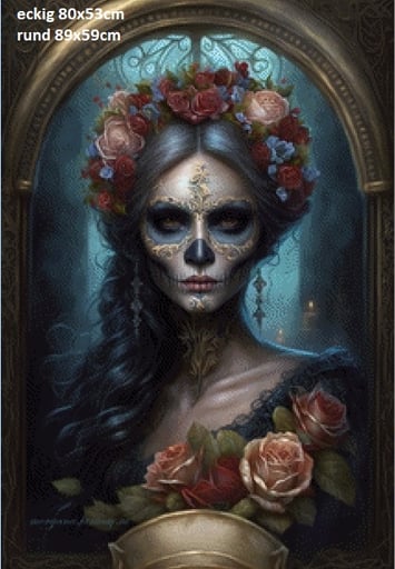 Pixelfee Diamond Painting Morgana #27 Muerta3 von Morgana.fantasy.ai