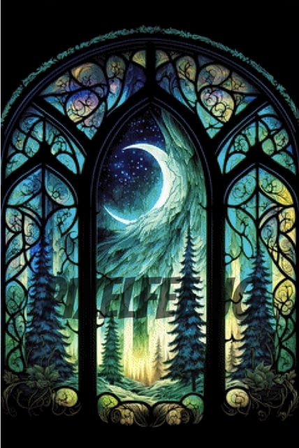 Pixelfee Diamond Painting WindowArt#3 von BeepBoopArt