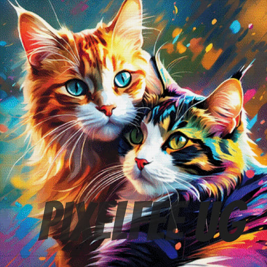 Pixelfee Diamond Painting KittyLove von Pears