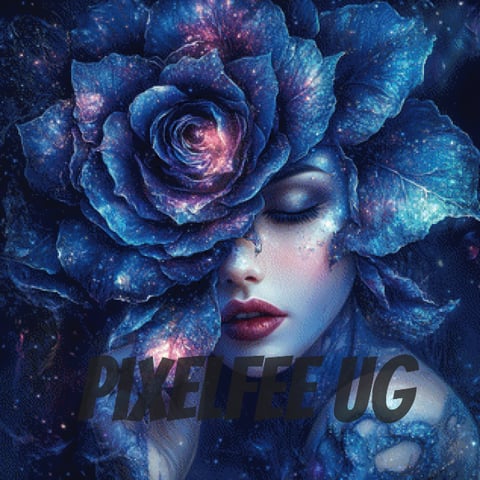 Pixelfee Diamond Painting Galactic Hat #3 von Sandrietta_ai