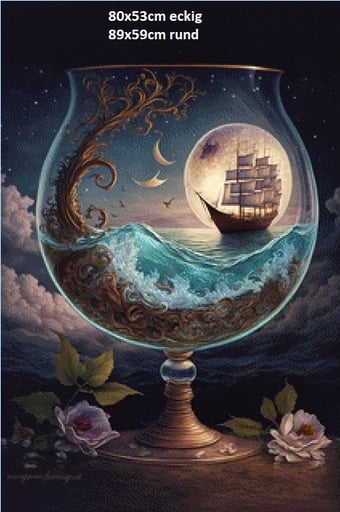 Pixelfee Diamond Painting Morgana 9 Schiff von Morgana.fantasy.ai