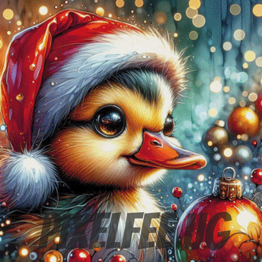 Pixelfee Diamond Painting Christmas Duck von Tante Tati