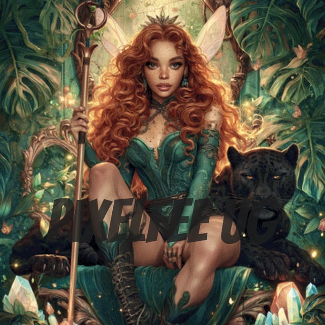 Pixelfee Diamond Painting Verlockung der Wildnis von Sandrietta_ai
