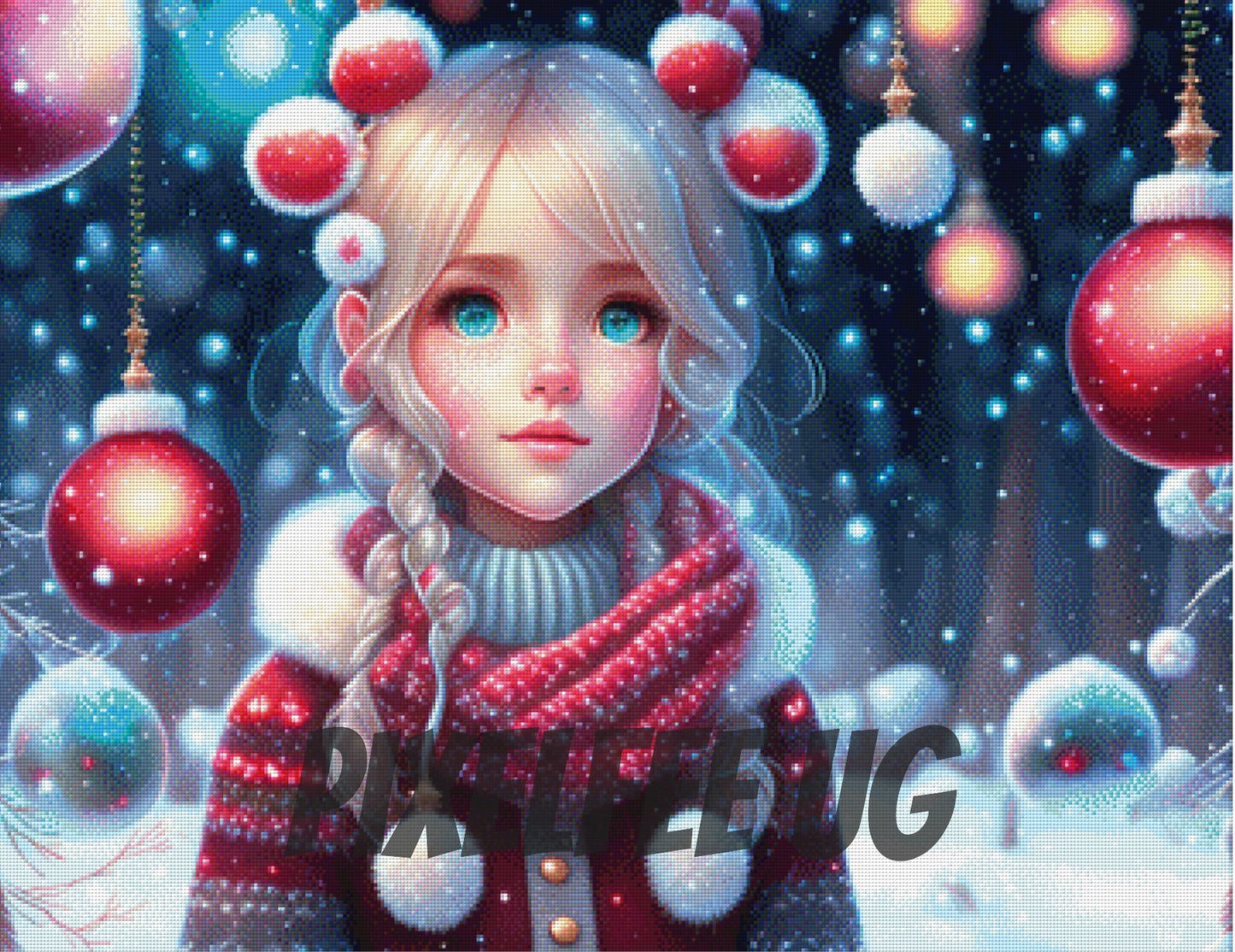 Pixelfee Diamond Painting Mibaa von Kreativköter
