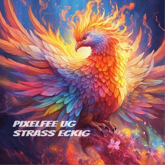Pixelfee Diamond Painting Phoenix von Sandrietta_ai
