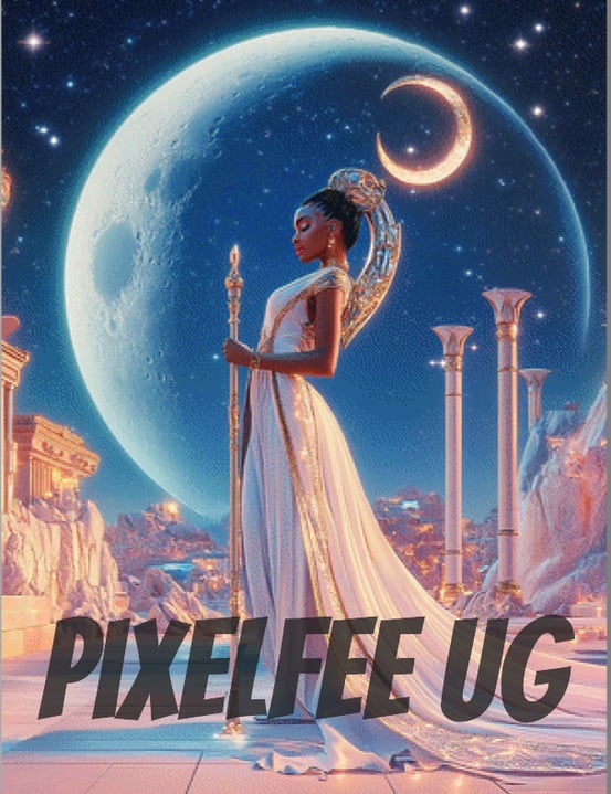 Pixelfee Diamond Painting Arabische Göttin #2 von Sandrietta_ai