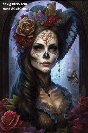 Pixelfee Diamond Painting Morgana 26 Muerta2 von Morgana.fantasy.ai