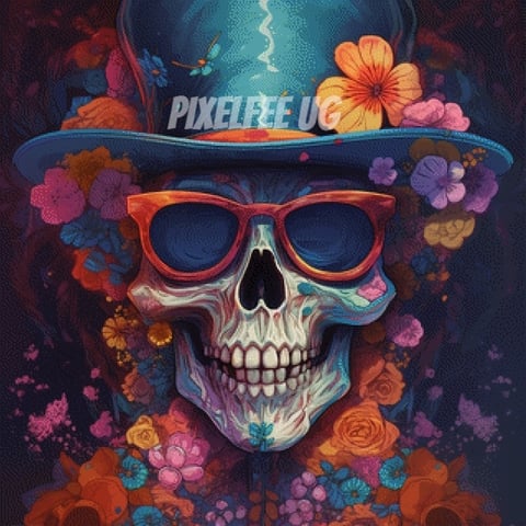 Pixelfee Diamond Painting Smiling Roberto von Sandrietta_ai