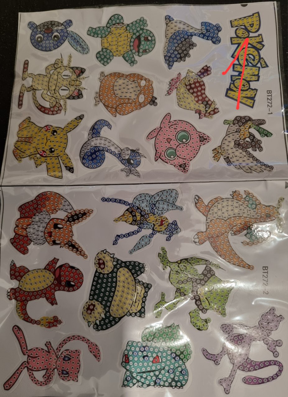 Sonderverkauf: Taschenmonster Aufkleber Sets
