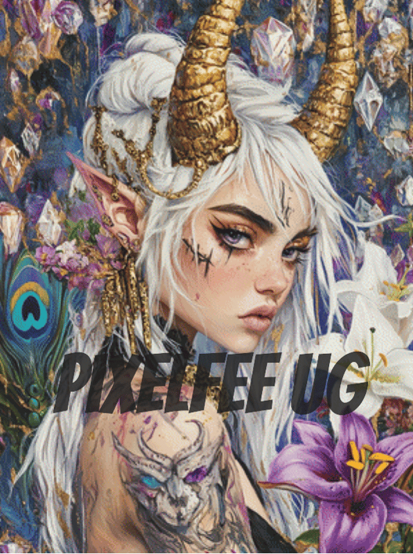 Pixelfee Diamond Painting Tattoo der Seele von Sandrietta_ai