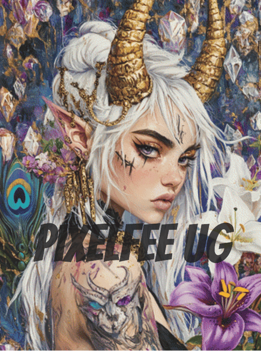 Pixelfee Diamond Painting Tattoo der Seele von Sandrietta_ai