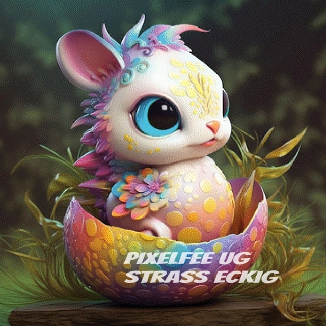 Pixelfee Diamond Painting Poppy Creature von Sandrietta_ai