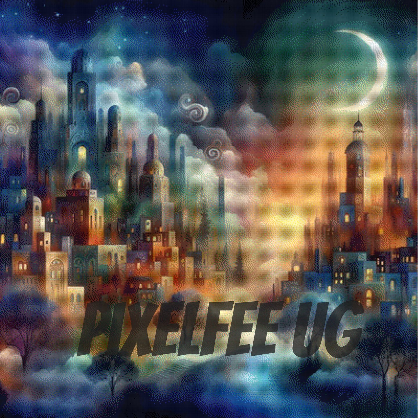 Pixelfee Diamond Painting City of dreams von Pears