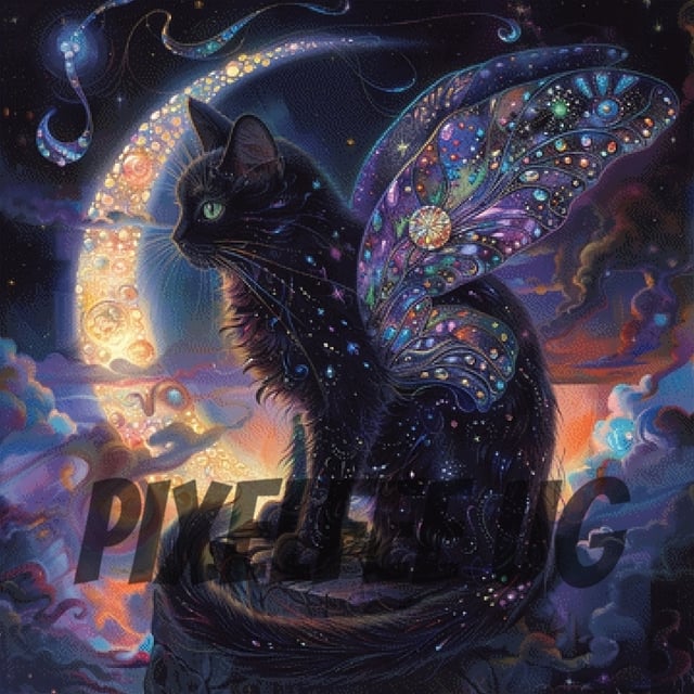 Pixelfee Diamond Painting My Spirit Guardian von Sandrietta_ai