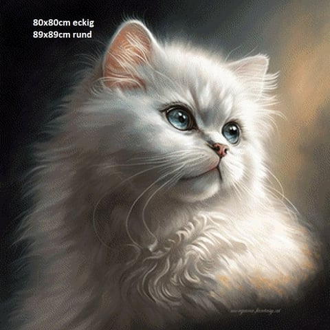 Pixelfee Diamond Painting Morgana 15 Katze von Morgana.fantasy.ai