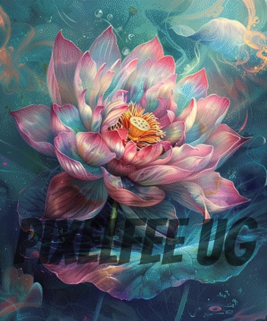 Pixelfee Diamond Painting Beautyful Flower von Sandrietta_ai