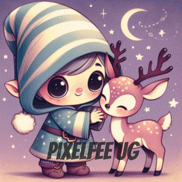 Pixelfee Diamond Painting Hello my deer von Pears