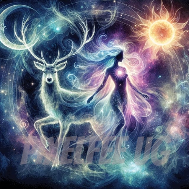 Pixelfee Diamond Painting All about the stars von Sandrietta_ai