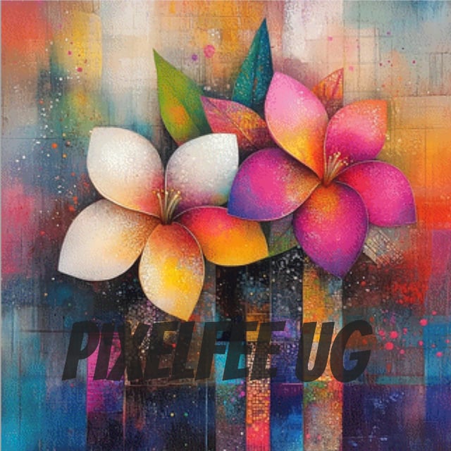 Pixelfee Diamond Painting Flower Power von CaroFelicia