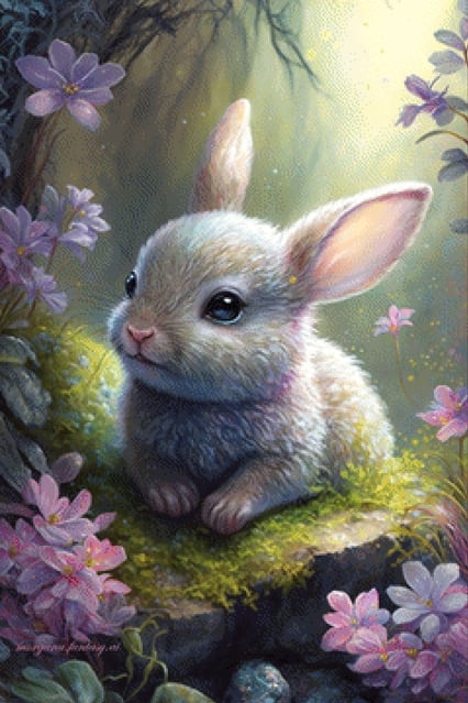 Pixelfee Diamond Painting Morgana 33 Hase von Morgana.fantasy.ai